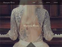 Tablet Screenshot of martynawren.com